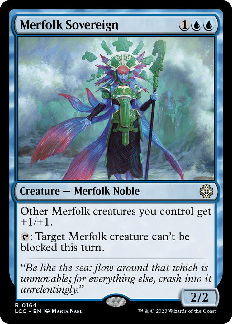 Merfolk Sovereign [The Lost Caverns of Ixalan Commander] | Devastation Store