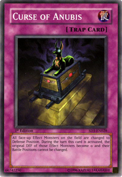 Curse of Anubis [SD1-EN028] Common | Devastation Store