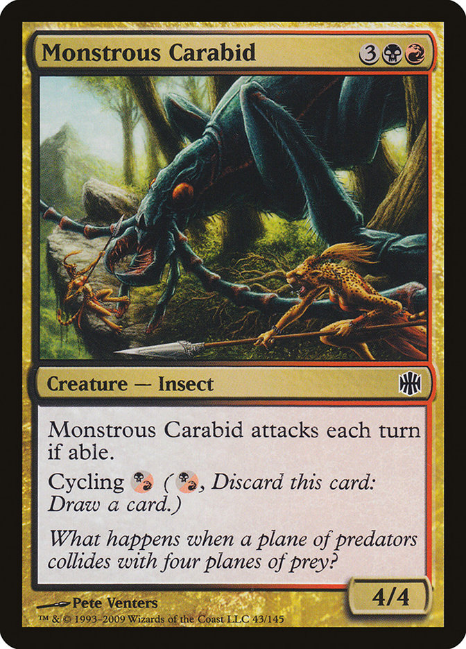 Monstrous Carabid [Alara Reborn] | Devastation Store