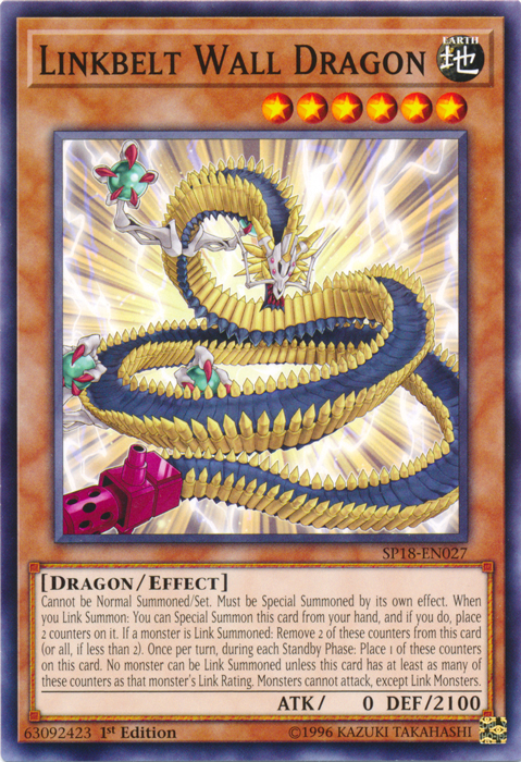 Linkbelt Wall Dragon [SP18-EN027] Common | Devastation Store