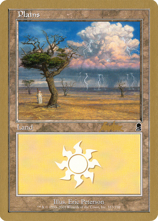 Plains (bk333) (Brian Kibler) [World Championship Decks 2002] | Devastation Store