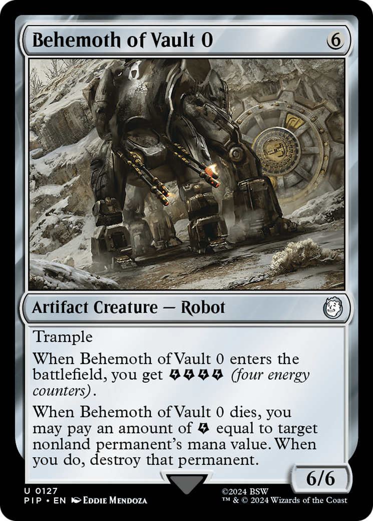 Behemoth of Vault 0 [Fallout] | Devastation Store