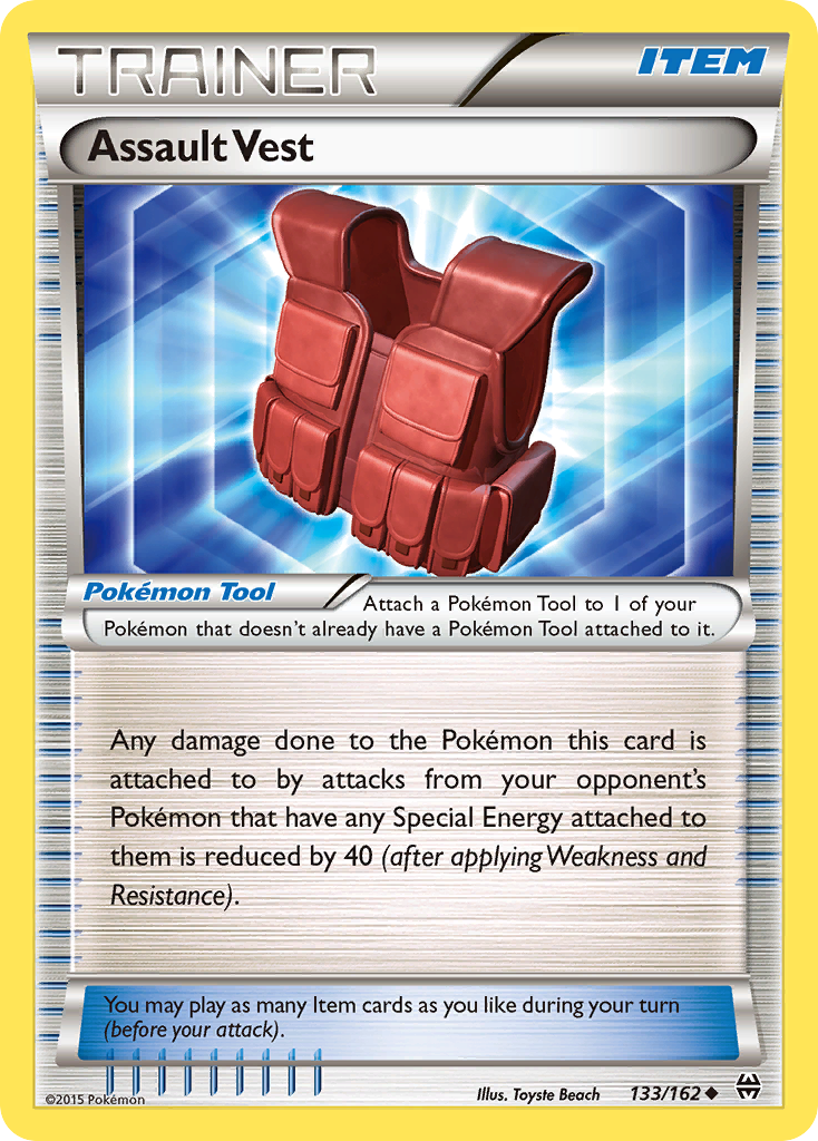 Assault Vest (133/162) [XY: BREAKthrough] | Devastation Store