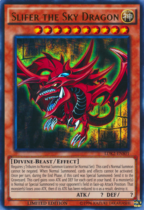 Slifer the Sky Dragon [LDK2-ENS01] Ultra Rare | Devastation Store