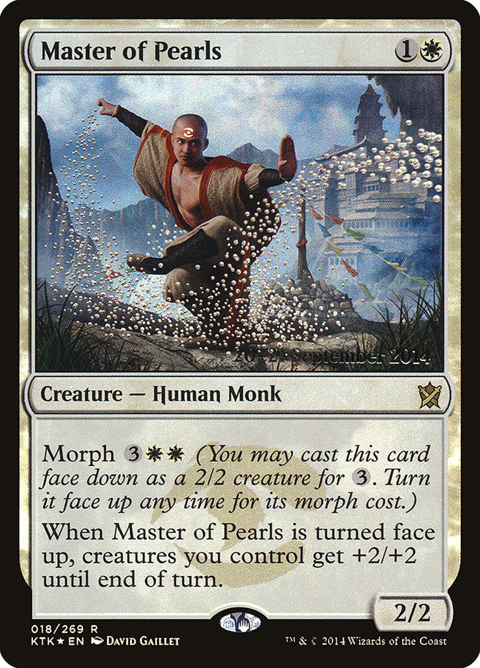 Master of Pearls  [Khans of Tarkir Prerelease Promos] - Devastation Store | Devastation Store