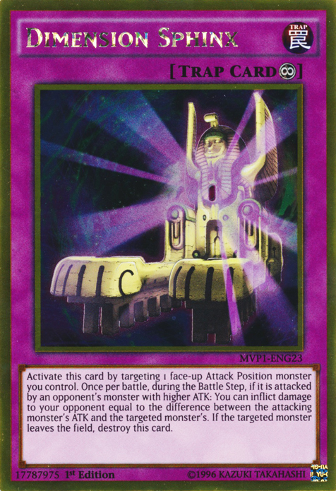 Dimension Sphinx [MVP1-ENG23] Gold Rare | Devastation Store