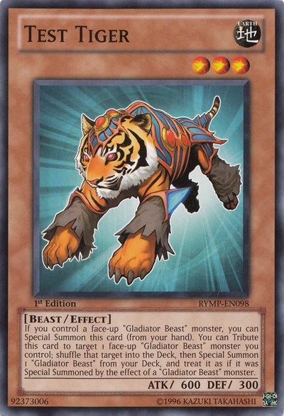 Test Tiger [RYMP-EN098] Common | Devastation Store