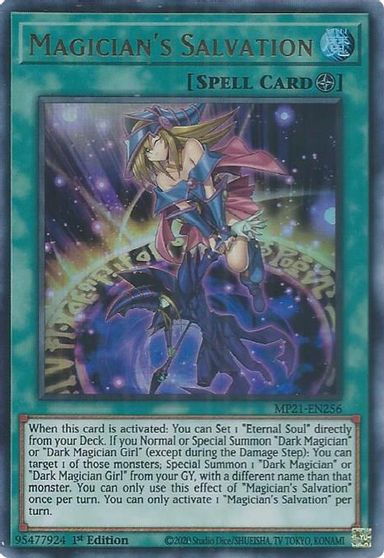 Magician's Salvation [MP21-EN256] Ultra Rare | Devastation Store