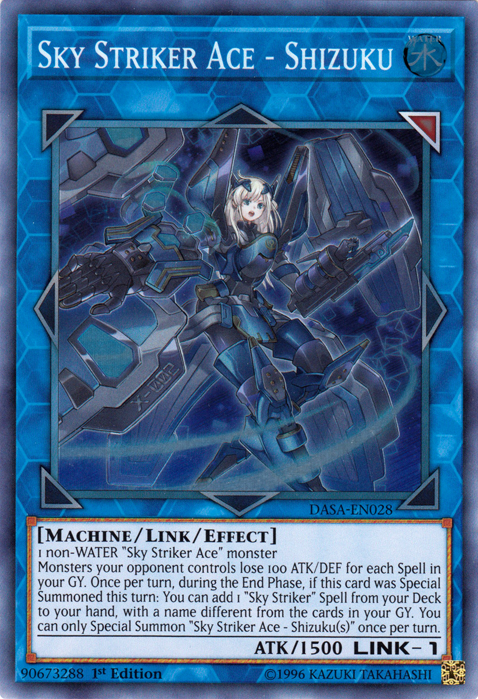 Sky Striker Ace - Shizuku [DASA-EN028] Super Rare | Devastation Store