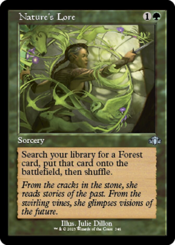 Nature's Lore (Retro) [Dominaria Remastered] | Devastation Store