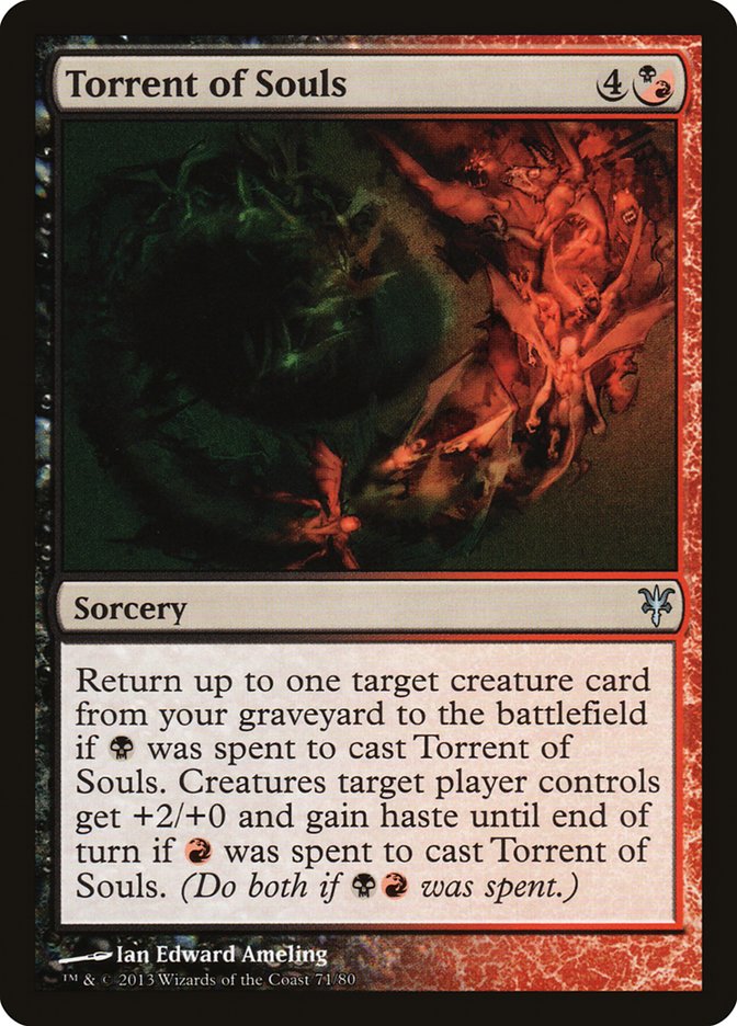 Torrent of Souls [Duel Decks: Sorin vs. Tibalt] - Devastation Store | Devastation Store