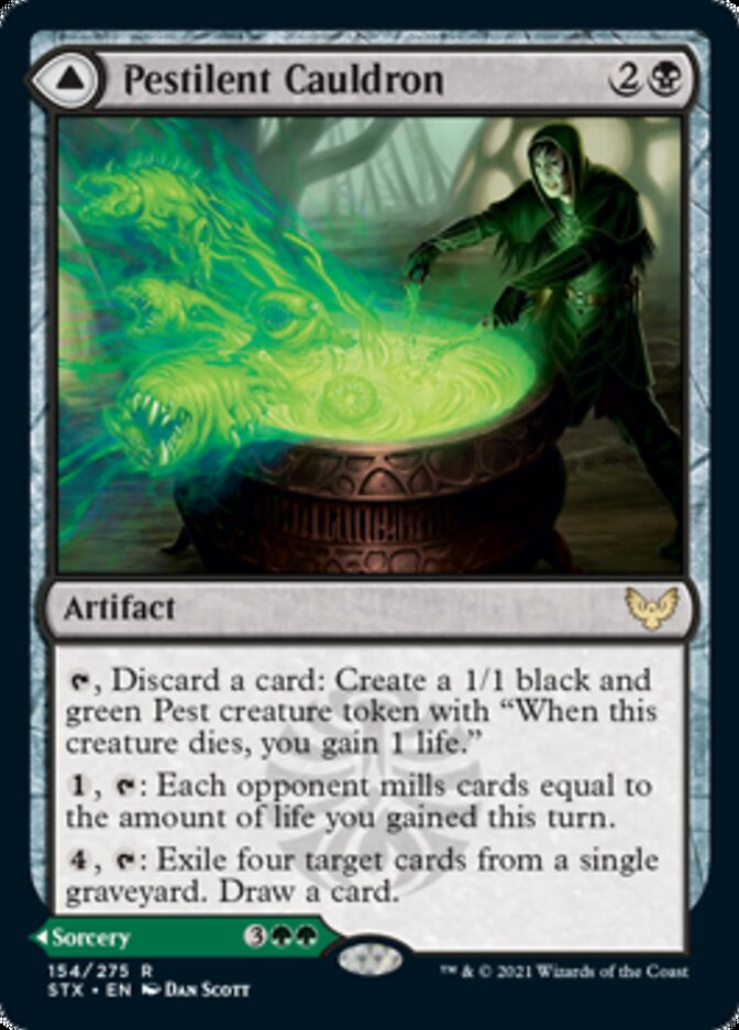 Pestilent Cauldron // Restorative Burst [Strixhaven: School of Mages] | Devastation Store