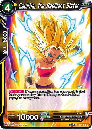 Caulifla, the Resilient Sister [BT7-084] | Devastation Store