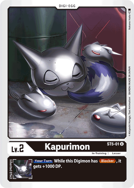 Kapurimon [ST5-01] [Starter Deck: Machine Black] | Devastation Store