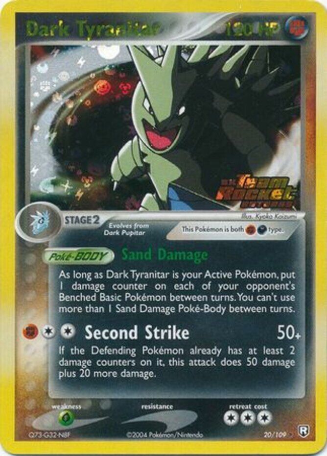 Dark Tyranitar (20/109) (Stamped) [EX: Team Rocket Returns] | Devastation Store