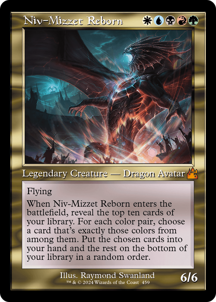 Niv-Mizzet Reborn (Retro Frame) [Ravnica Remastered] | Devastation Store