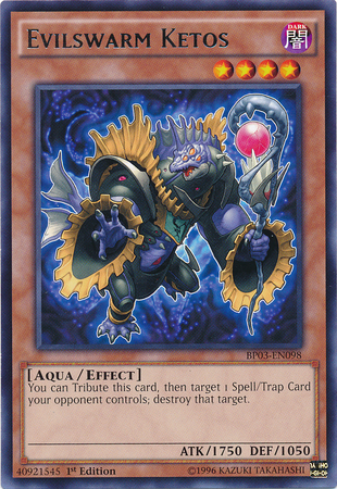 Evilswarm Ketos [BP03-EN098] Rare | Devastation Store