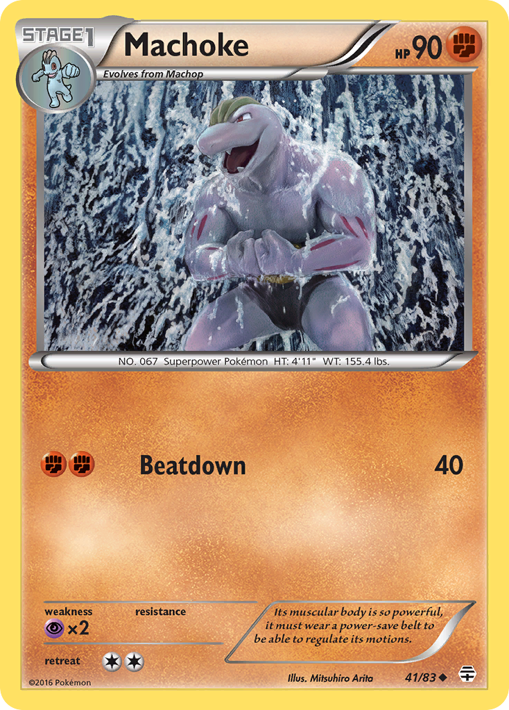 Machoke (41/83) [XY: Generations] | Devastation Store