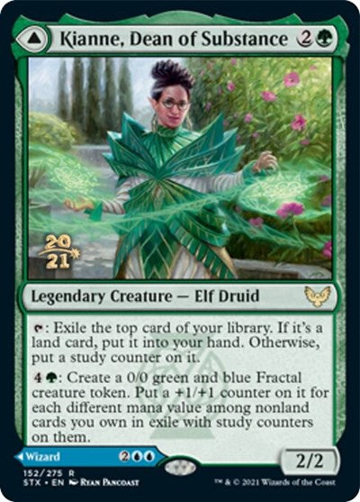 Kianne, Dean of Substance // Imbraham, Dean of Theory [Strixhaven: School of Mages Prerelease Promos] | Devastation Store