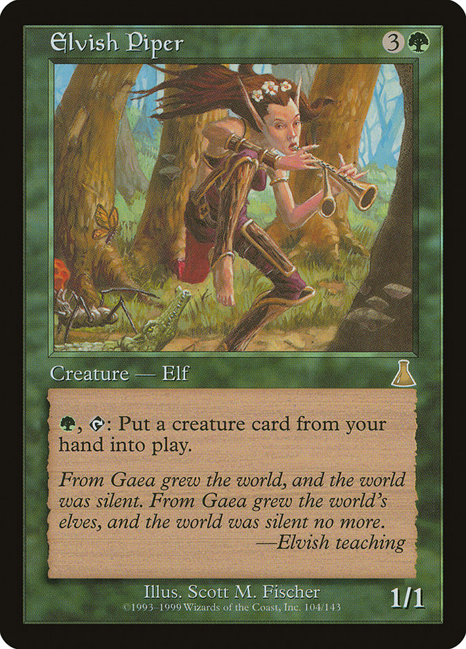 Elvish Piper [Urza's Destiny] - Devastation Store | Devastation Store
