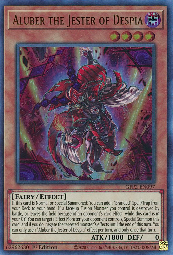 Aluber the Jester of Despia [GFP2-EN097] Ultra Rare | Devastation Store
