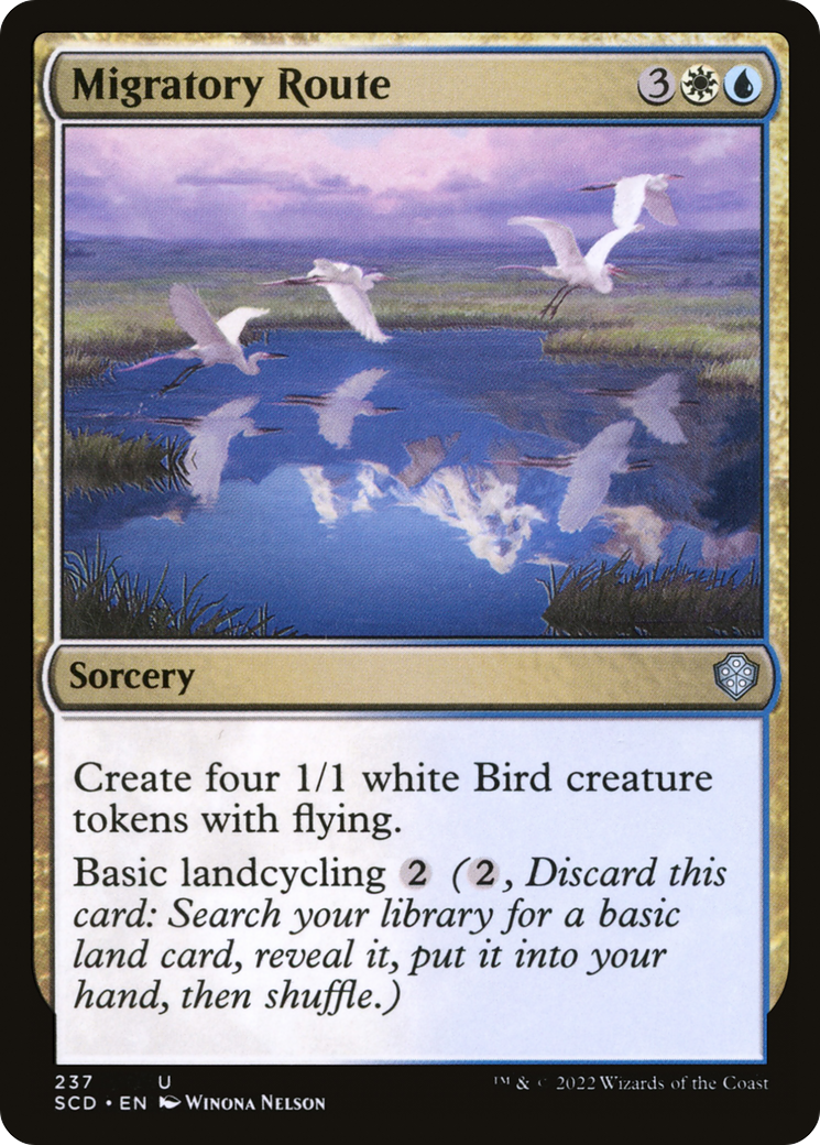 Migratory Route [Starter Commander Decks] | Devastation Store