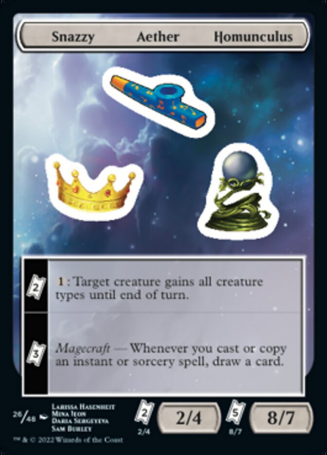 Snazzy Aether Homunculus [Unfinity Stickers] | Devastation Store