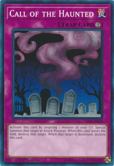 Call of the Haunted [YS18-EN035] Common | Devastation Store