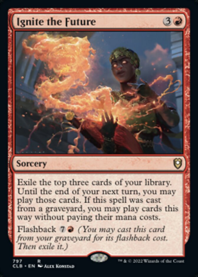 Ignite the Future [Commander Legends: Battle for Baldur's Gate] | Devastation Store