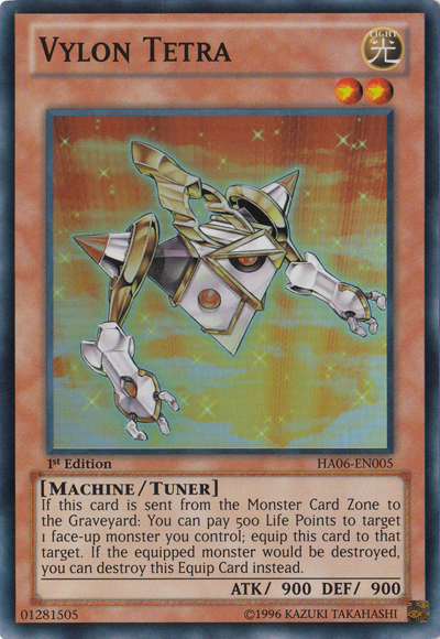 Vylon Tetra [HA06-EN005] Super Rare | Devastation Store