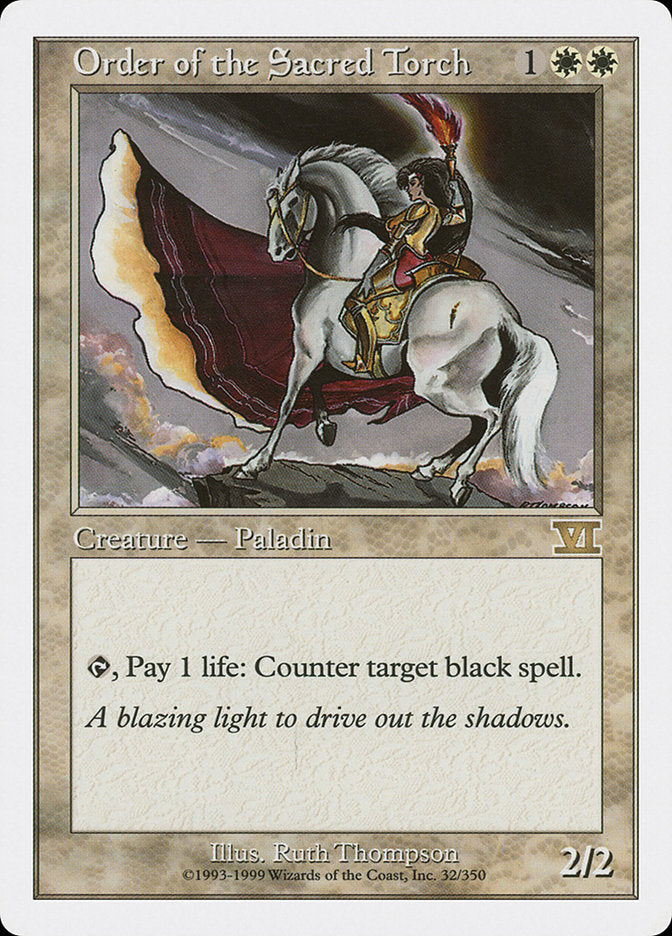 Order of the Sacred Torch [Classic Sixth Edition] - Devastation Store | Devastation Store