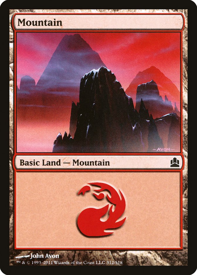 Mountain (312) [Commander 2011] - Devastation Store | Devastation Store