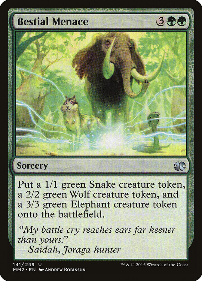 Bestial Menace [Modern Masters 2015] - Devastation Store | Devastation Store