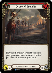 Drone of Brutality (Red) [WTR164] Unlimited Edition Normal - Devastation Store | Devastation Store