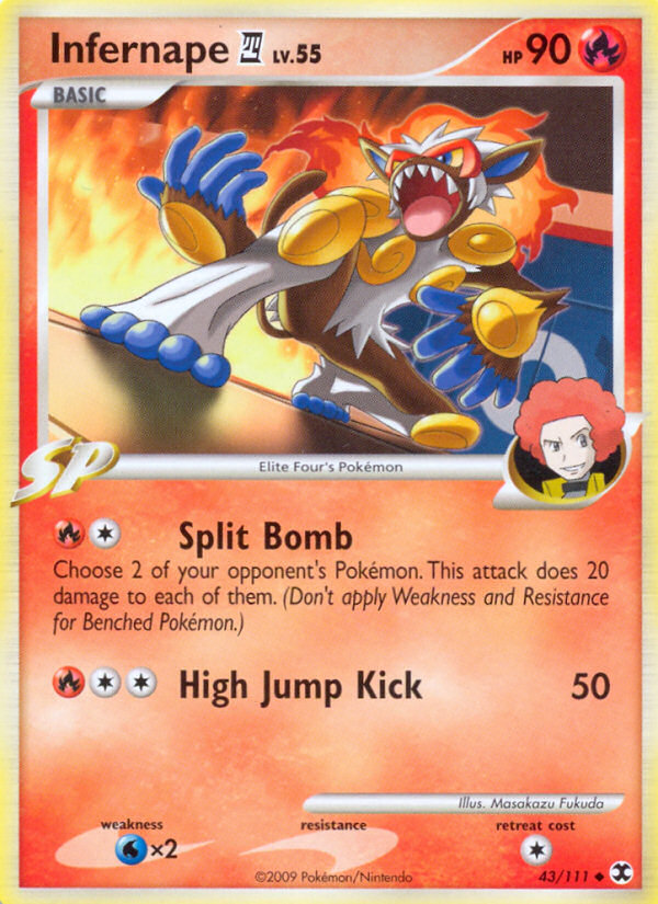 Infernape (43/111) [Platinum: Rising Rivals] | Devastation Store