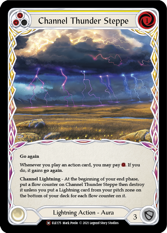 Channel Thunder Steppe [U-ELE175] Unlimited Normal | Devastation Store