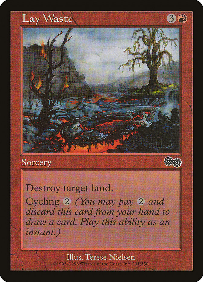 Lay Waste [Urza's Saga] - Devastation Store | Devastation Store