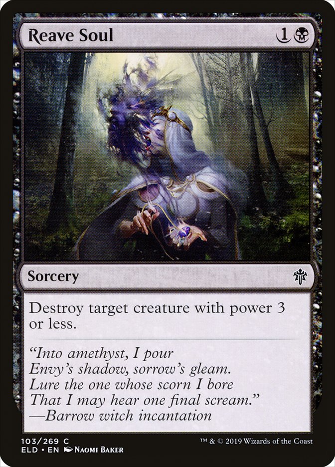 Reave Soul [Throne of Eldraine] | Devastation Store