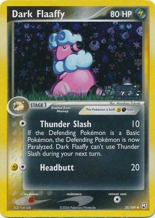 Dark Flaaffy (33/109) (Stamped) [EX: Team Rocket Returns] | Devastation Store