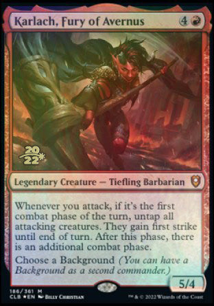 Karlach, Fury of Avernus [Commander Legends: Battle for Baldur's Gate Prerelease Promos] | Devastation Store