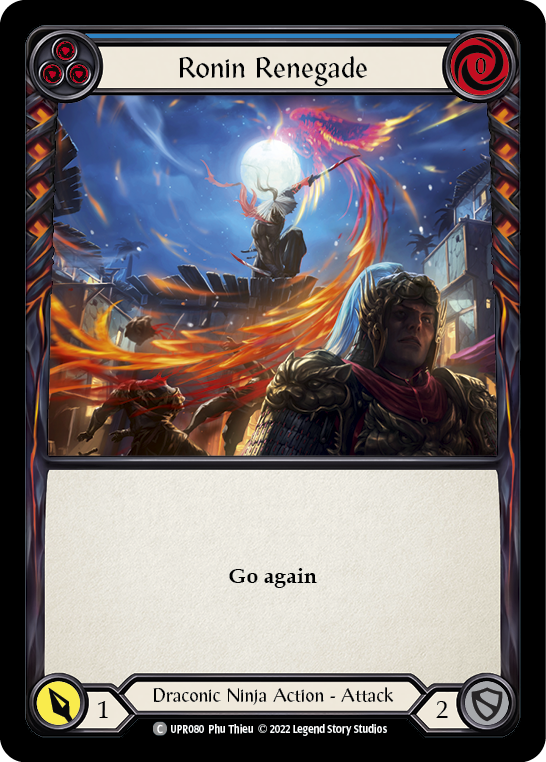 Ronin Renegade (Blue) [UPR080] (Uprising) | Devastation Store