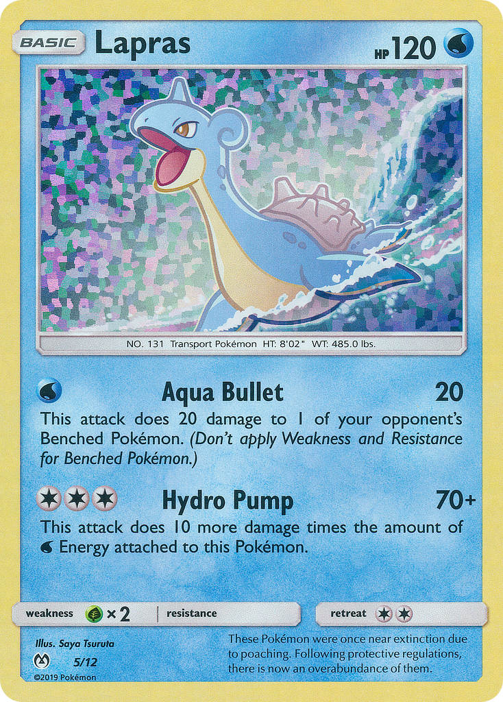 Lapras (5/12) [McDonald's Promos: 2019 Collection] | Devastation Store