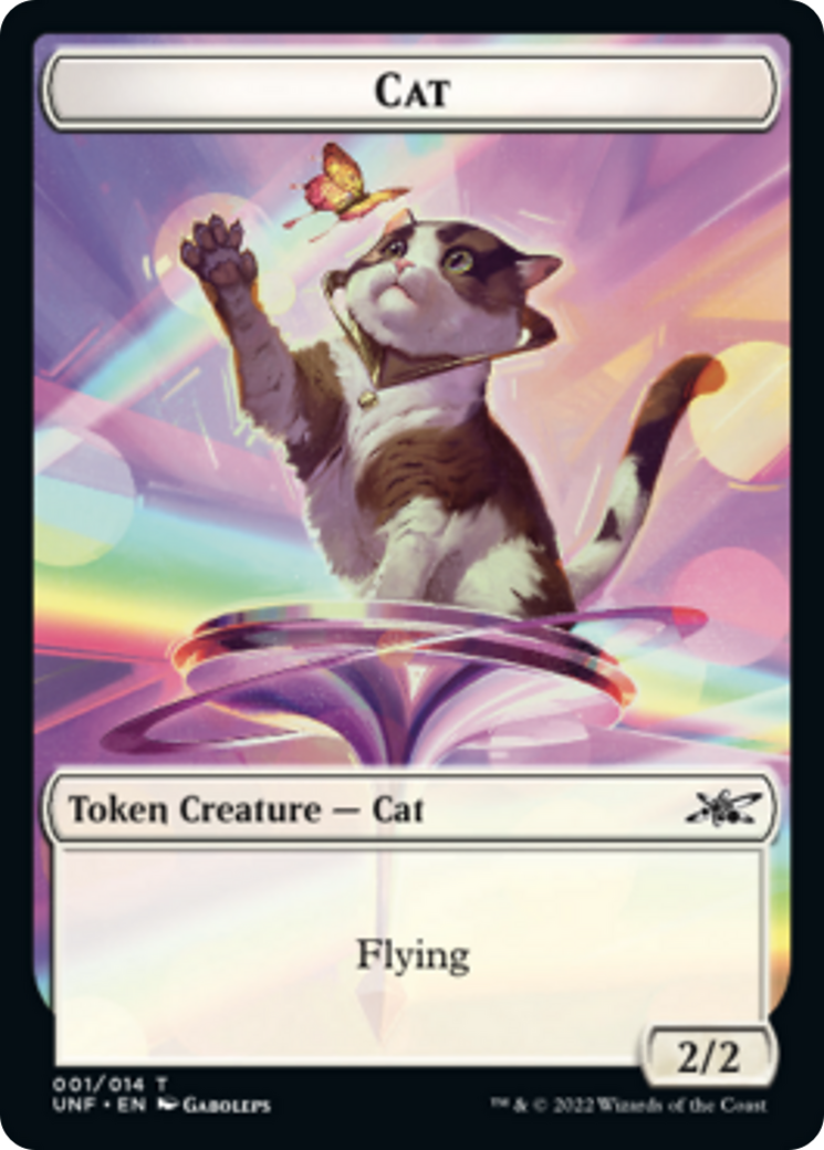 Cat // Food (10) Double-sided Token [Unfinity Tokens] | Devastation Store