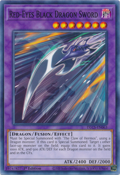 Red-Eyes Black Dragon Sword [DLCS-EN063] Common | Devastation Store