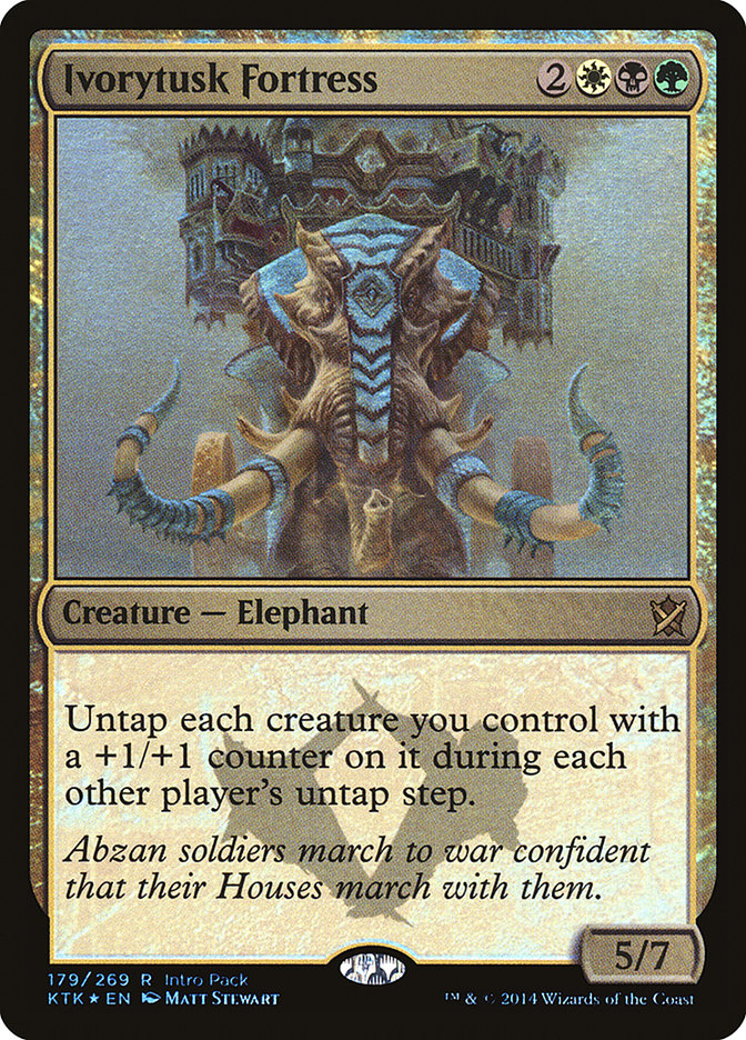 Ivorytusk Fortress (Intro Pack) [Khans of Tarkir Promos] - Devastation Store | Devastation Store