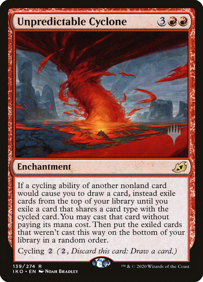 Unpredictable Cyclone (Promo Pack) [Ikoria: Lair of Behemoths Promos] | Devastation Store