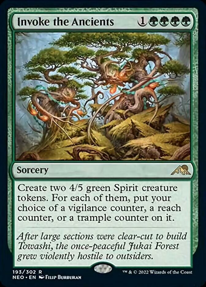 Invoke the Ancients [Kamigawa: Neon Dynasty] | Devastation Store