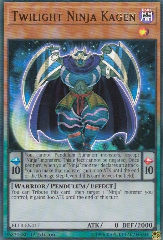 Twilight Ninja Kagen [BLLR-EN017] Ultra Rare | Devastation Store