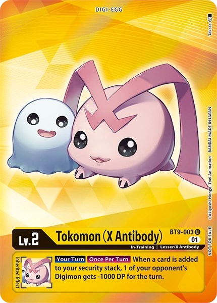 Tokomon (X Antibody) [BT9-003] (Alternative Art - Box Topper) [X Record] | Devastation Store
