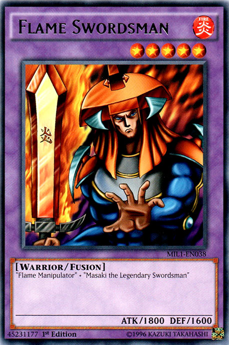 Flame Swordsman [MIL1-EN038] Rare | Devastation Store